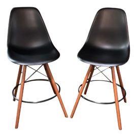 AllModern Jordan Counter Stools, a Pair. Original Price: $240