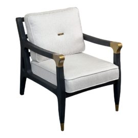 Meridien Home Transitional Arm Chair. Original Price: $740