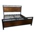 Eastern King Wood + Metal Bed Frame