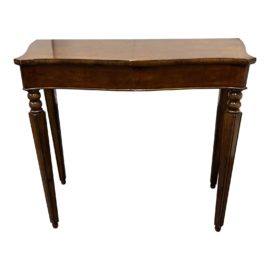 Vintage Tapered Leg Console Table