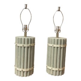 Palecek Cardiff Table Lamps, a Pair. Original Price: $2,908