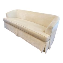 Brian Dittmar Custom Skirted Sofa. Original Price: $3,450