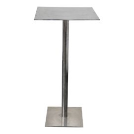 Cattelan Italia Stainless Steel Bistro Table. Original Price: $1,220