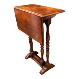 Theodore Alexander Drop Leaf Side Table