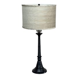 Jamie Young Turned Metal Table Lamp. Original Price: $1,200