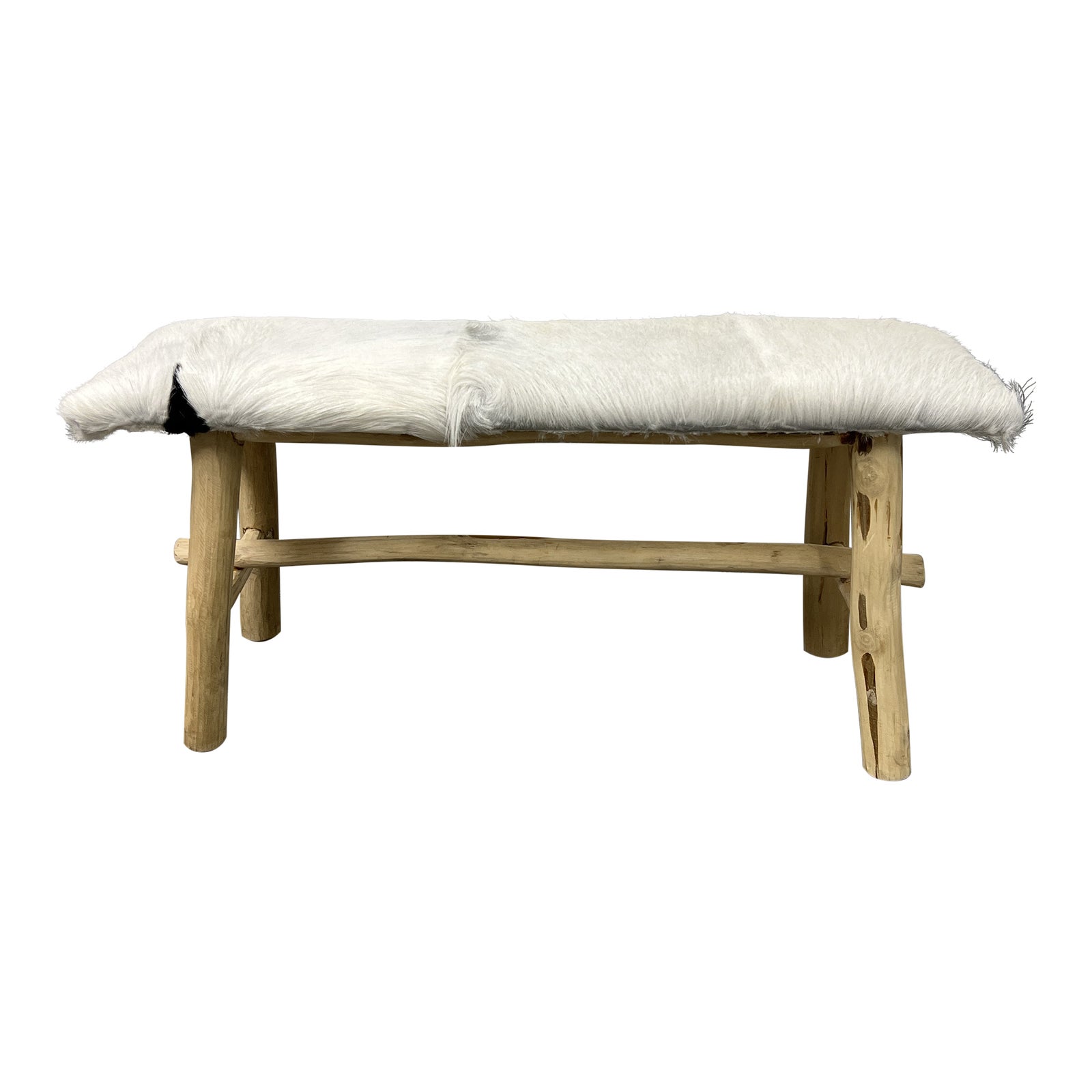 cote-a-coast-goat-hide-bench-1400 - Design Plus Gallery