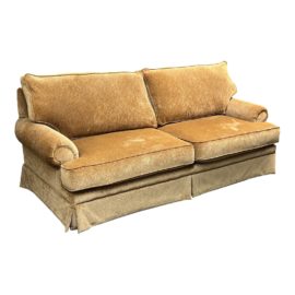 Sunrise Home Custom Weatherly Chenille Sofa. Original Price: $3,800