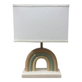 Pottery Barn Ceramic Rainbow Lamp. Original Price: $150
