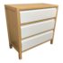 Crate & Barrel Blake Tovin Design Andersen Three Drawer Dresser by the Land of Nod. Original Price: $900