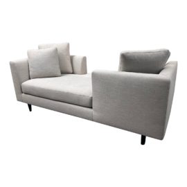 Brayden Studio Corvi One Square Arm Chaise Lounge. Original Price: $2,733