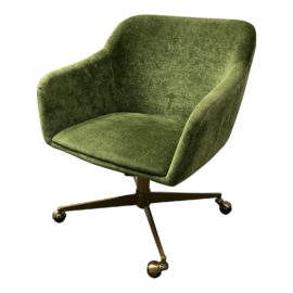 Zarek Mid Century Upholstered Office Chair. Original Price: $280