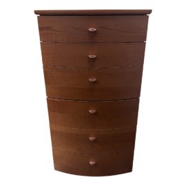 Post Modern Italian Wood High Boy Dresser