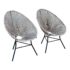 Roost Ellipse Rope Chairs, a Pair. Original Price: $660