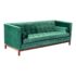 Jonathan Adler Lampert Venice Emerald Velvet Tuxedo Sofa. Original Price: $4,100