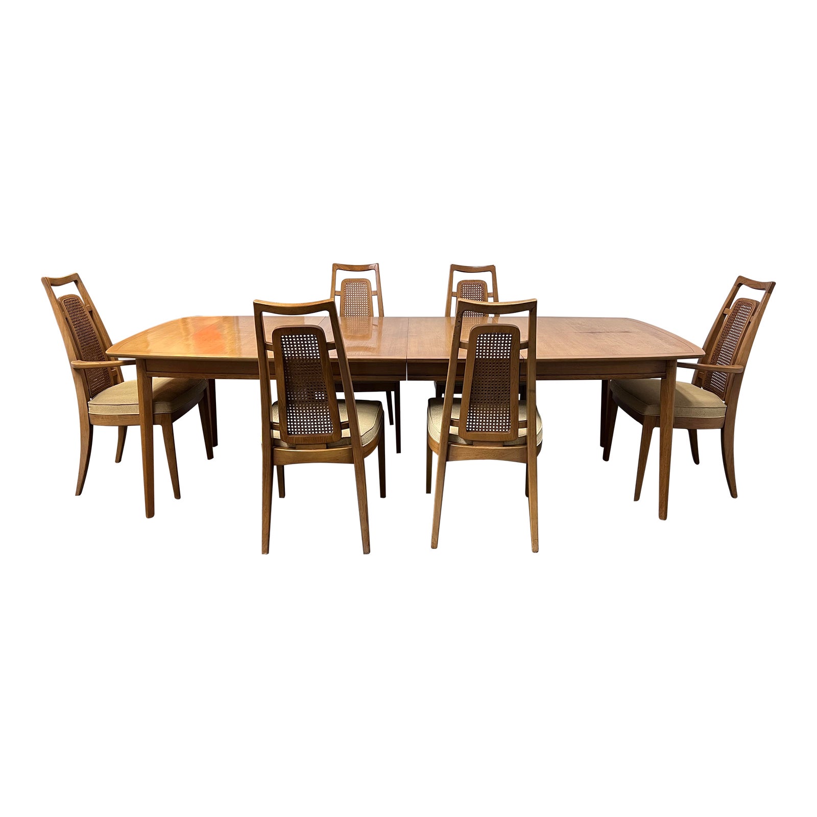 【SALE !!】ヴィンテージ DREW アメリカンドリュー ダイニングチェア 木製 猫足  USA アメリカ製 4脚セット ビンテージ American Drew Wooden Dining Room Home and Garden Furniture for