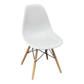 Herman Miller Charles + Ray Eames Molded Plastic Chair. Original Price: $700