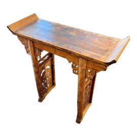 Qing Dynasty Antique Chinese Altar Table