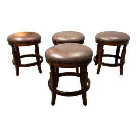 Artistica Winston Backless Counter Stools, Set of Four