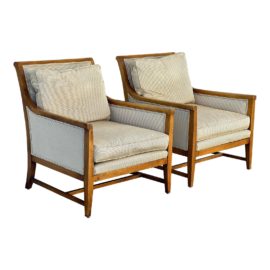 Henredon Acquisitions Arm Chairs, a Pair