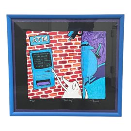 Matt Rinard's 'Bad Dog' 346/350 Seriagraph, Limited Signed