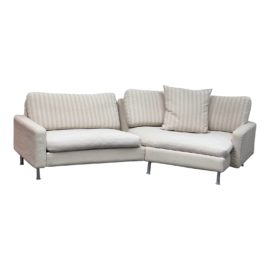 1990's Cor Furniture Conseta Two Piece Sectional. Original Price: $11,500