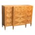 Baker Furniture Archetype 13 Drawer Sycamore Dresser, Designed by Michael Vanderbyl. Original Price: $9,284