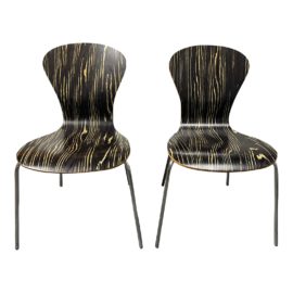 Knoll Studio Ross Lovegrove Sprite Veneer Stackable Chairs