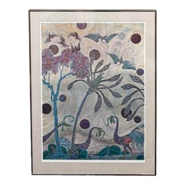 Jesse Allen's 'Birds in a Brewing Storm' Lithograph