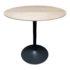 Room & Board Aria Shell Maple + Graphite 36" Counter Height Pedestal Table. Original Price: $ 1,030