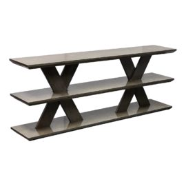 Custom Design Lacquered Console Table. Original Price: $7,000