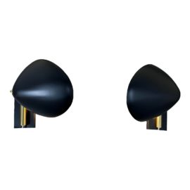 West Elm Curvilinear Wall Sconces, a Pair. Original Price: $300