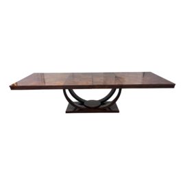 Century Furniture Model #559-303 Omni Large Rectangular Dining Table - Cluster Maple. Original Price: $13,000