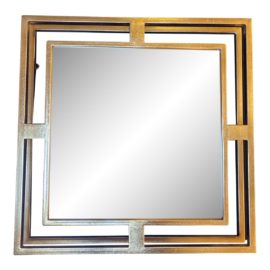 Uttermost Allick Square Gilt Wall Mirror