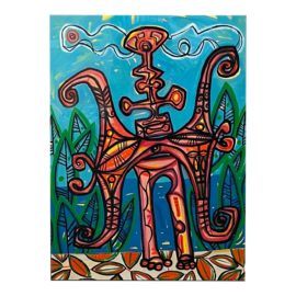 J. Siegel St. Barths Original Painting 1997