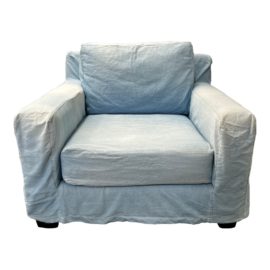 Quatrine New Yorker Chair + Slipcovers