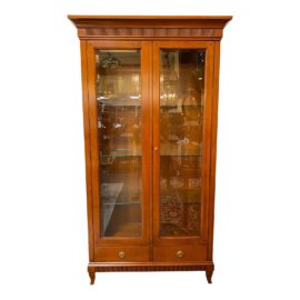 Selva It Directoire Style Lighted Display Cabinet