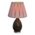 Vintage Mid Century Earth Tone Ceramic Table Lamp