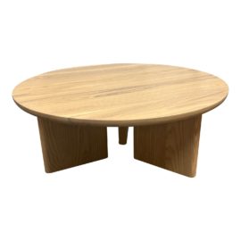 Natural Driftwood Finish Wood Coffee Table. Original Price: $1,625