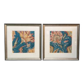 Tiwari Home Paisley Diptych, Framed