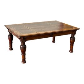 Antique Partners Mahogany Desk C.1850s. Original Price: $4,900