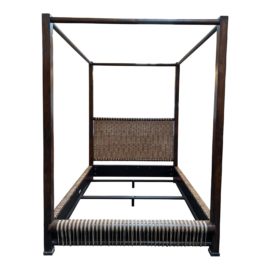 Queen Size Ralph Lauren Desert Hills Canopy Bed Frame. Original Price: $3,000