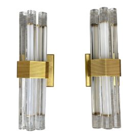 Lauren Rottet Fascio Sconces, Pair. Original Price: $2,320