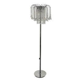 Rosdorf Park Creline Chrome Candelabra Style Floor Lamp. Original Price: $320