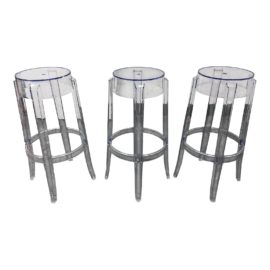 Replica Transparent Clear Ghost Bar Stool
