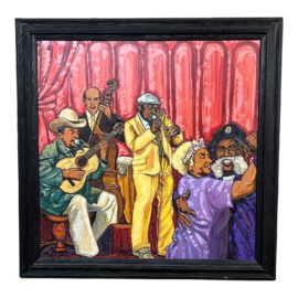 2003 Mone Ribeiro "Cuba-Libre Ii" Original Painting