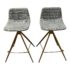 Sunpan Modern Home Andres Swivel Barstools, a Pair. Original Price: $2,250