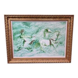 Manuel Padilla's Roman Chariot Original Artwork Giclee. Original Price: $3,000