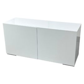 CB2 Fuel High-Gloss White Credenza. Original Price: $550