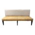 Custom Design Three Seater Bench Banquette