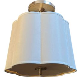 Visual Comfort Barbara Barry Simple 3-Light Pendant. Original Price: $925